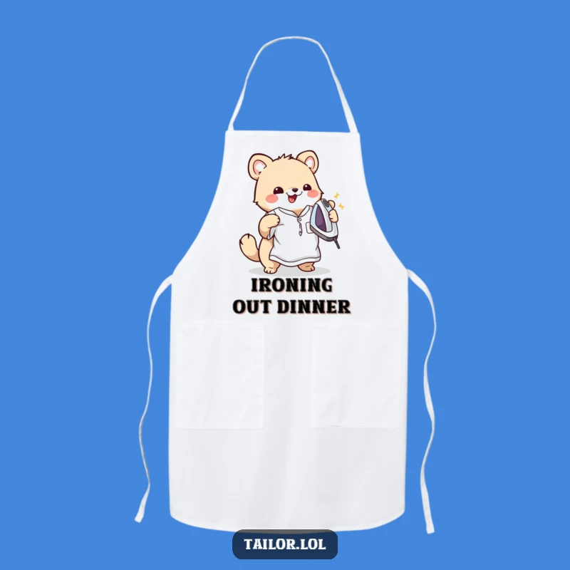 Funny Animal Ironing Apron: Hilarious Kitchen Wear for the Tidy Chef