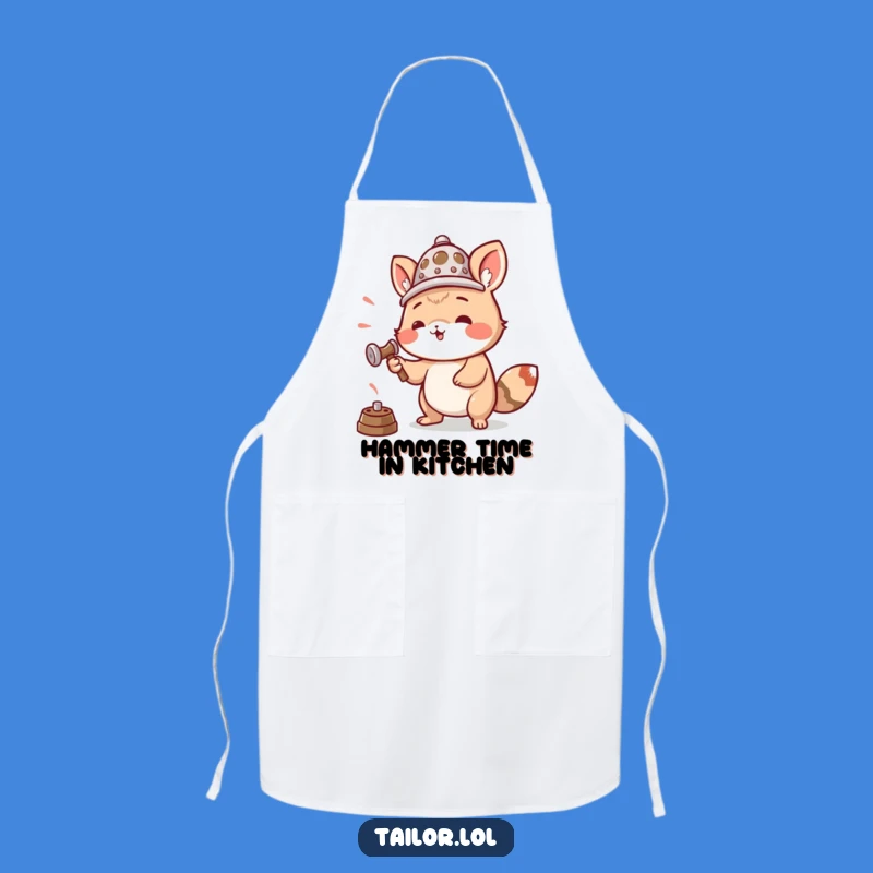 Funny Hammering Thimble Apron: Hilarious Protection for DIY Enthusiasts