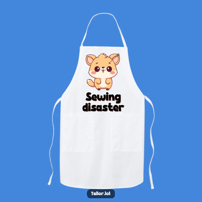 Funny Surprise Apron: Animal Sewing Character, Hilarious Kitchen Gift