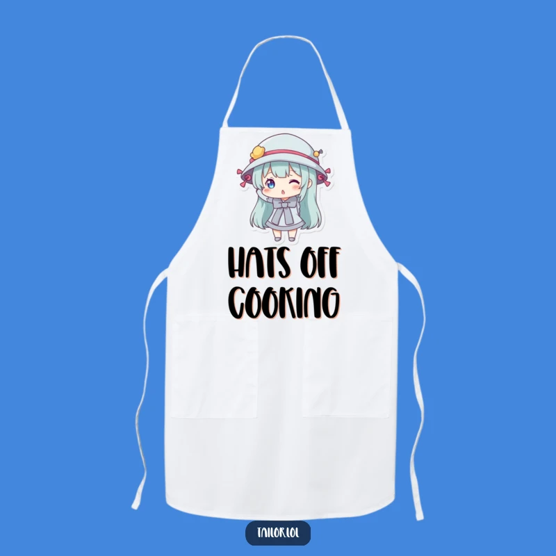 Funny Bobbin Hat Apron a Protective Gift for Crafty Cooks