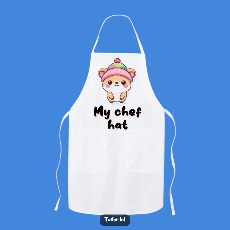 Funny Hat Model Apron: Chef's Animal Fashionista Wear, Perfect Funny Gift