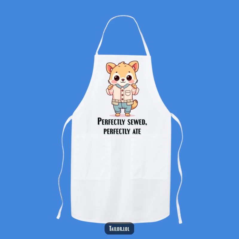 Funny Tiny Garment Apron: Hilarious Protection for Detail-Oriented Crafters