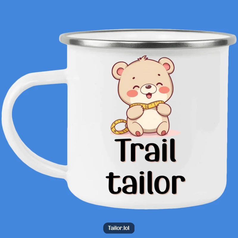 Funny Giggling Bear Camping Mug: Durable and Hilarious Outdoor Gear