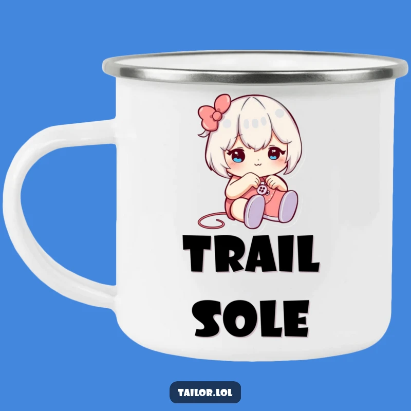 Funny Shoemaker Camping Mug: Hilarious Outdoor Companion for Crafty Campers