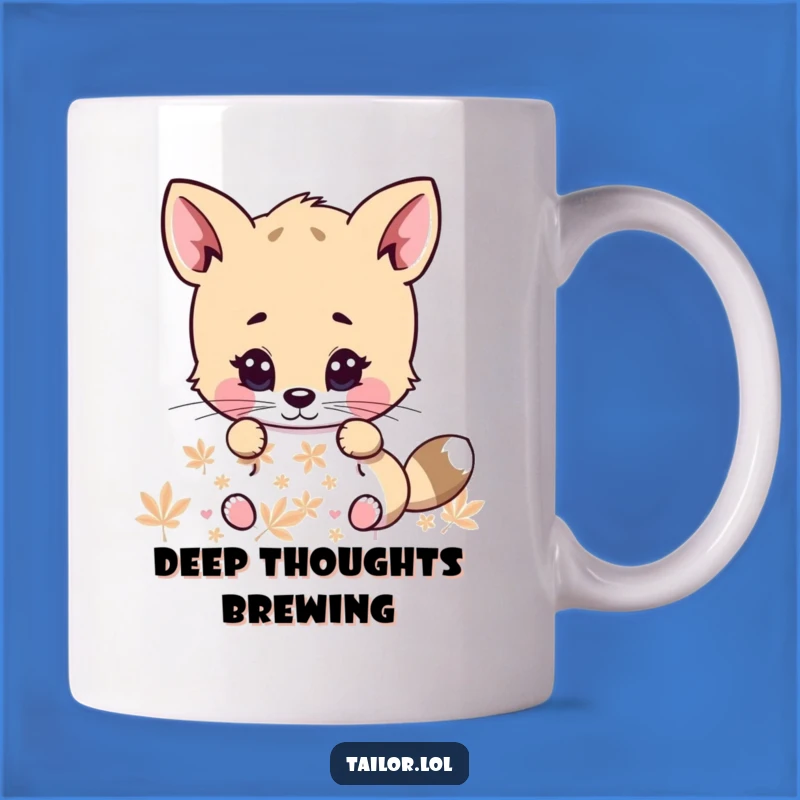 Funny Animal Focus Mug: Hilarious Gift for Detail-Oriented Friends and Pet Lovers