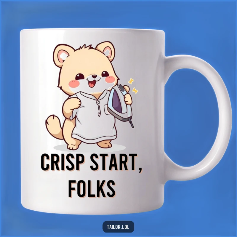 Funny Animal Ironing Mug: A Hilarious Gift for the Tidy and Tired