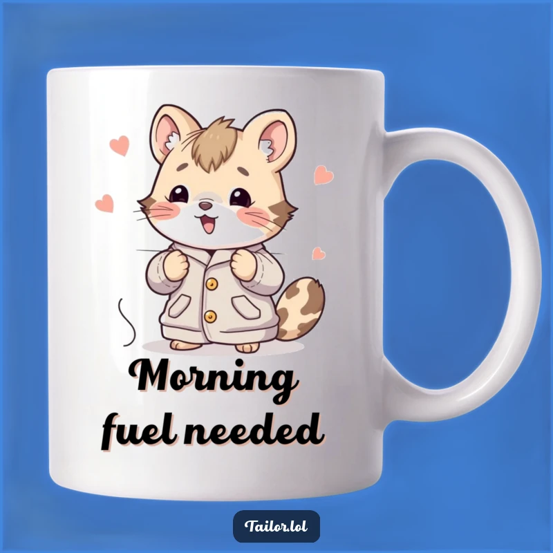 Funny Animal Stitching Mug Hilarious Crafter Gift for Sewists