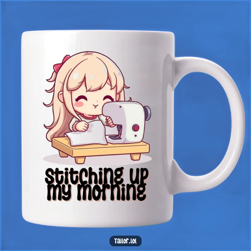 Funny Determined Seamstress Mug a Hilarious Gift for Crafty People