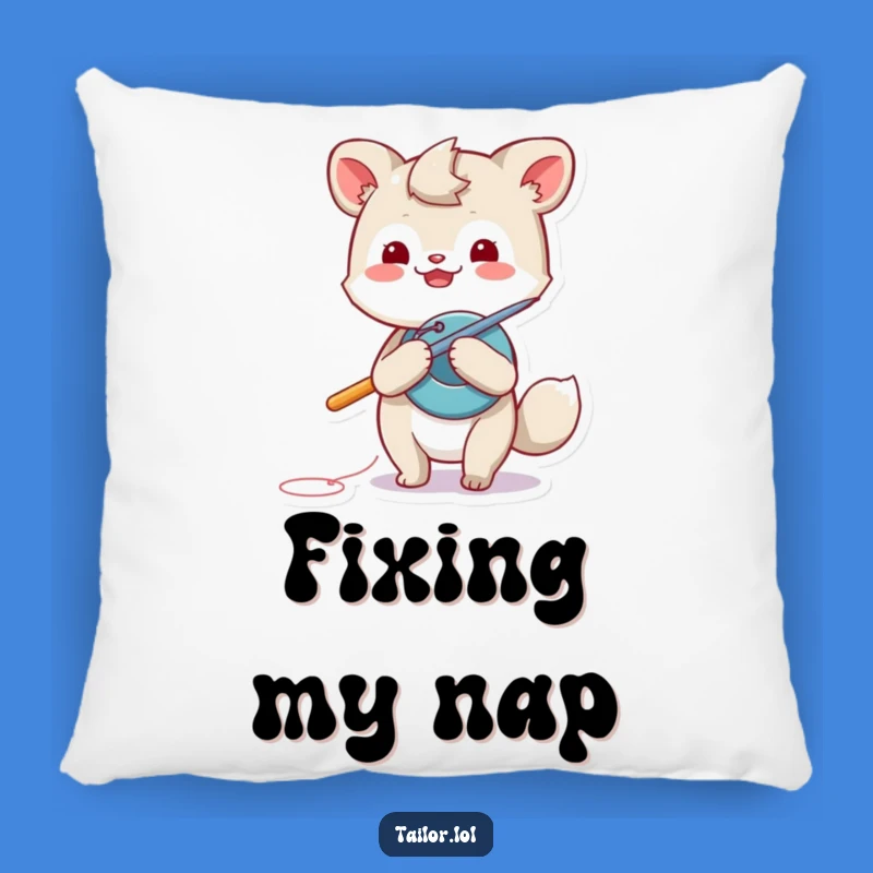 Funny Giant Needle Pillow: Cuddle Up with a Mending Animal and Cozy Comfort