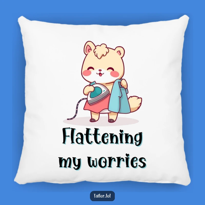 Funny Ironing Animal Pillow: Cheerful Comfort, Perfect Tidiness Gift