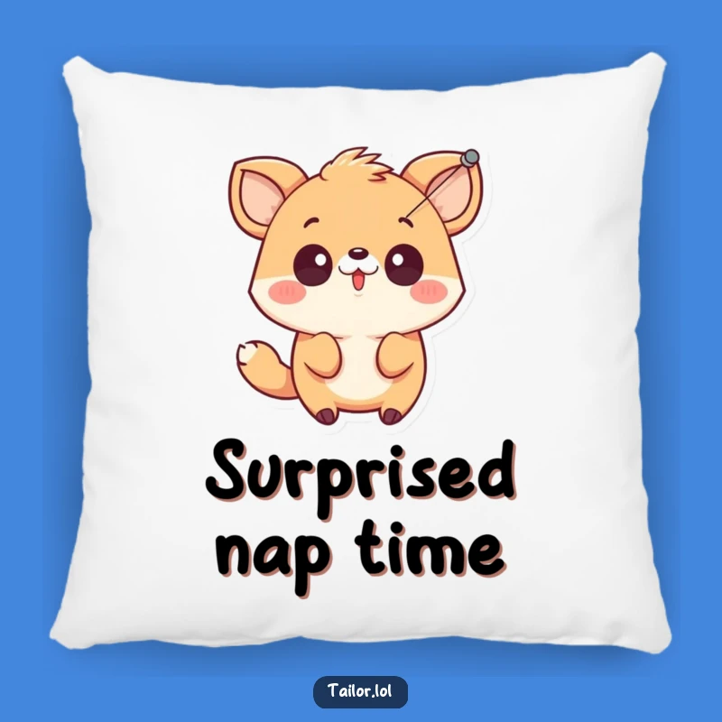 Soft Funny Surprise Pillow: Animal Sewing Cushion, Cozy Humorous Gift