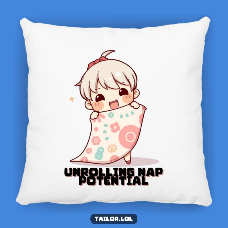 Cozy Funny Fabric Fanatic Pillow a Soft Gift for Craft Rooms