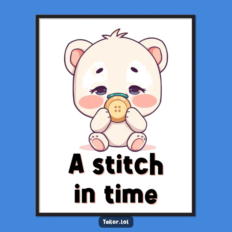 Funny Self-Sewing Nose Print - Hilarious Digital Art Gift