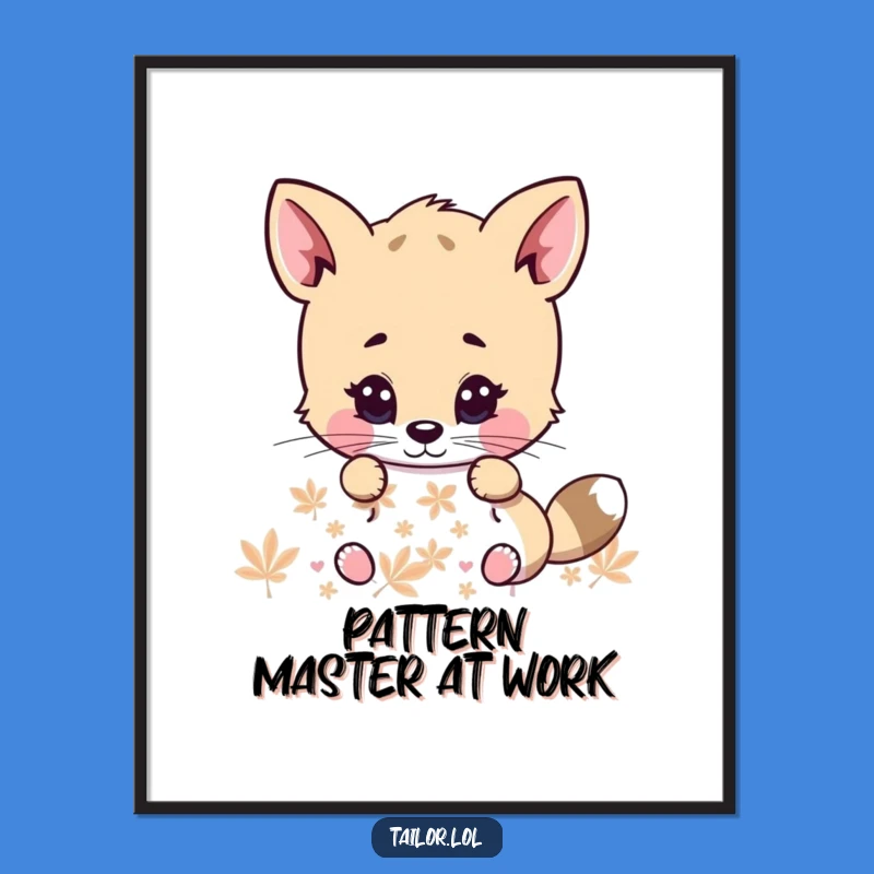 Funny Animal Focus Digital Art: Intense Printable Decor for Thoughtful Spaces