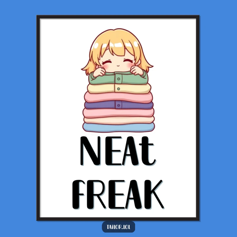 Funny Organization Art Print a Motivational Gift for Wall Decor