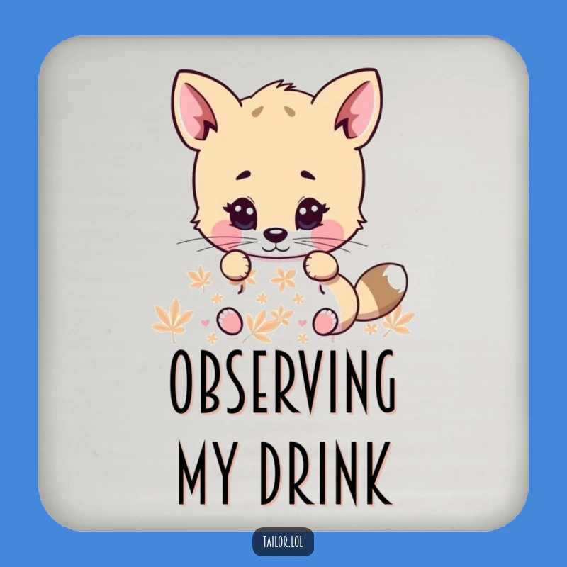 Funny Animal Focus Coasters: Hilarious Protection for the Meticulous Drinker