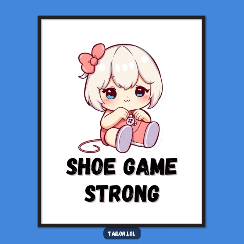 Funny Shoemaker Poster: Hilarious Wall Art Celebrating Detail and Craftsmanship