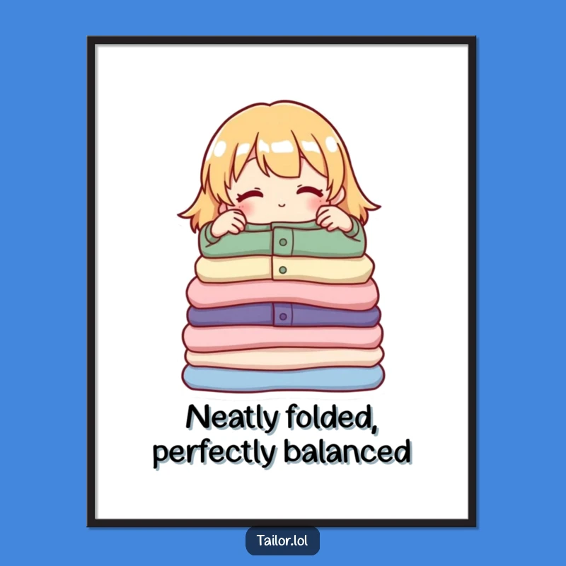 Free Printable Wall Art: Organized Pride - Funny Downloadable Art