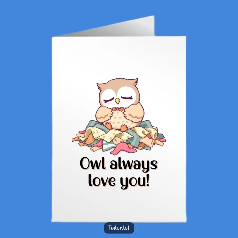 Nap Time Free Printable Birthday Card: Sleepy Kawaii Owl DIY Downloadable Gift