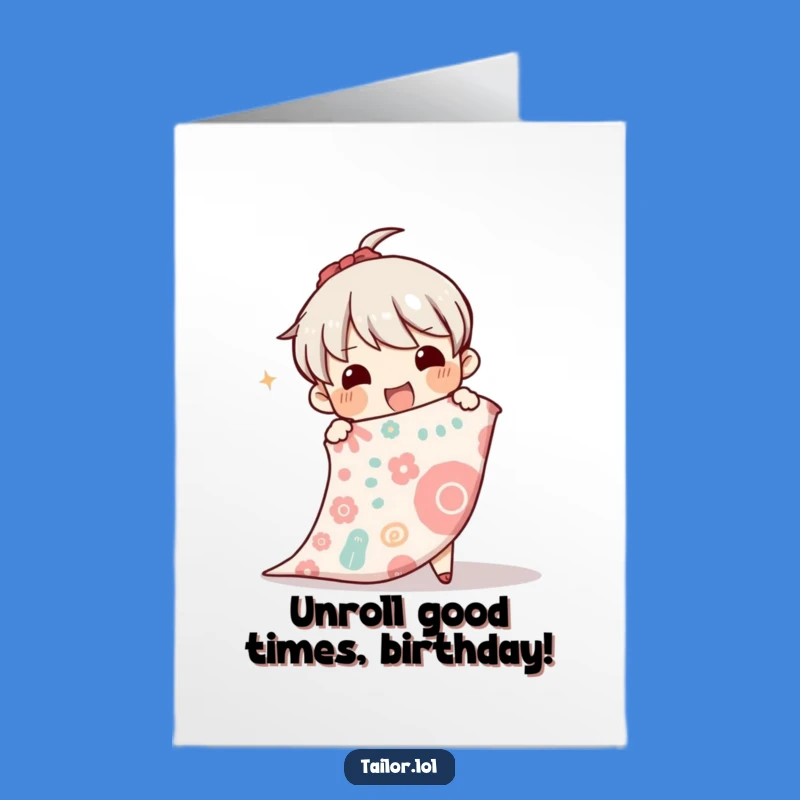 Free Printable Birthday Card: Fabric Lover's Dream - Funny Downloadable Gift