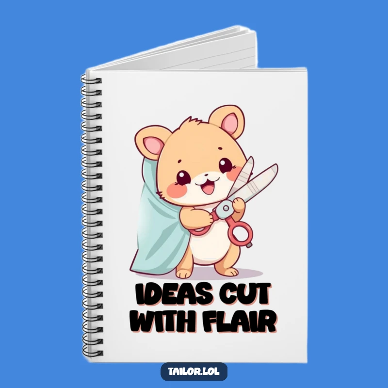 Funny Animal Cutter Notebook: Plan Your Projects with Joy!