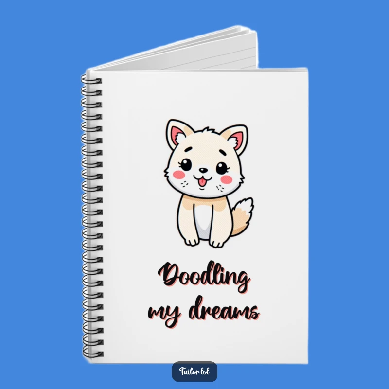 Funny Animal Decorating Fabric Notebook Journal, Creative Ideas, Hilarious Gift