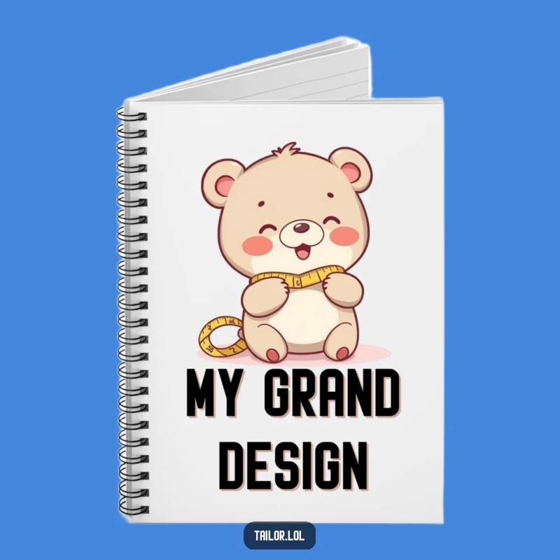 Funny Playful Bear Notebook: Hilarious Giggle-Worthy Journal for Sewists