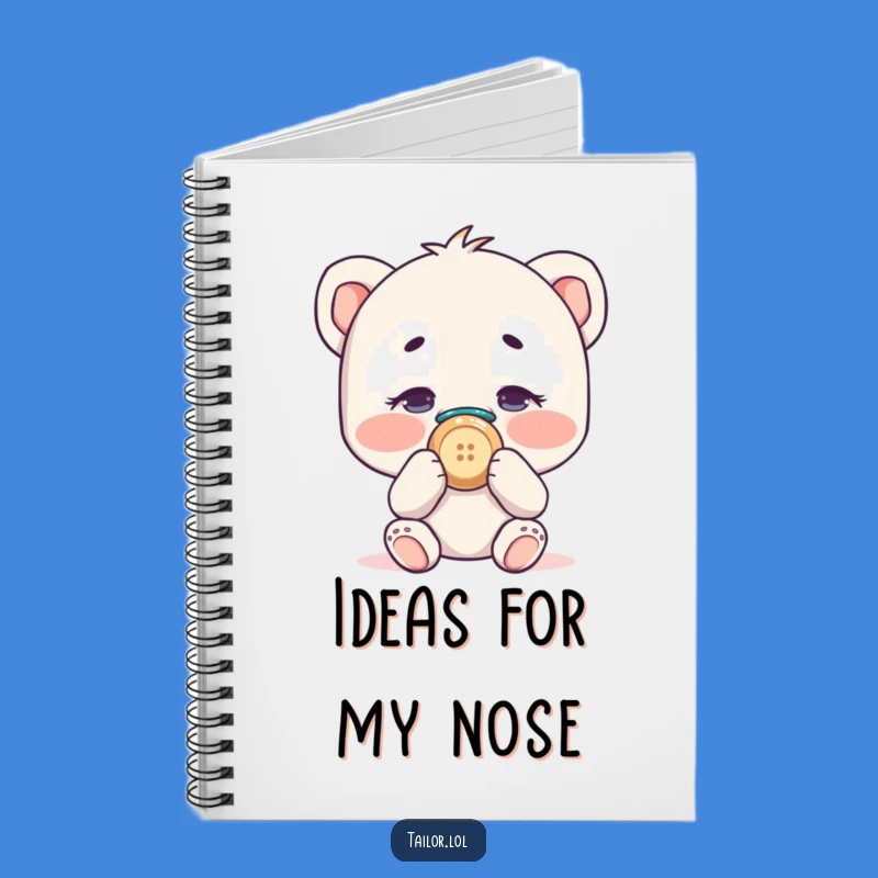 Funny Self-Sewing Nose Notebook - Hilarious Gift for Writers