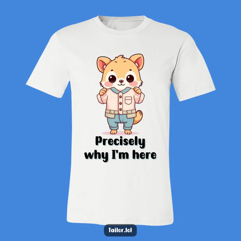 Funny Tiny Garment T-Shirt: Hilarious Animal Crafter Pride Apparel Gift