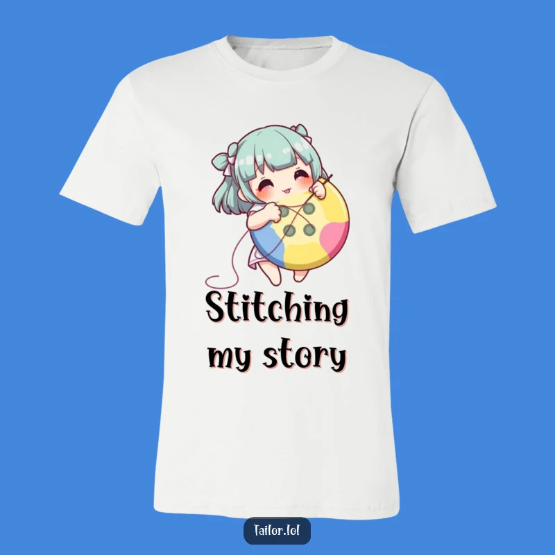 Funny Stitching Hobbyist T-Shirt - Creative Craft Apparel Gift