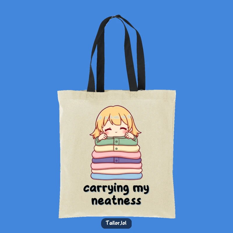 Funny Organization Tote Bag a Practical Gift for Order Lovers